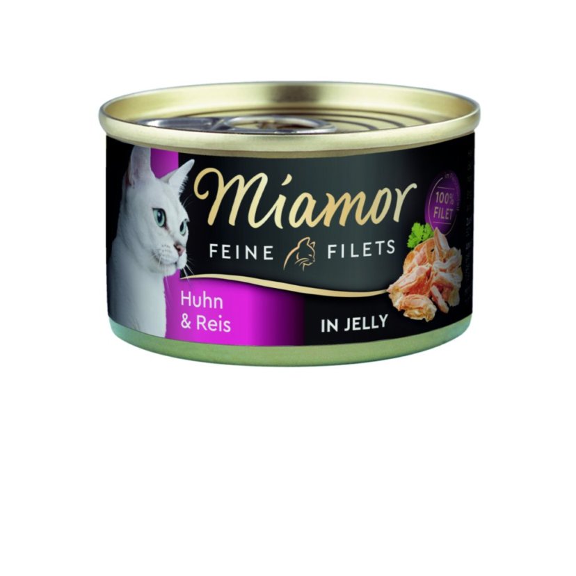 Miamor Feine Filets Huhn & Reis 24x 100g